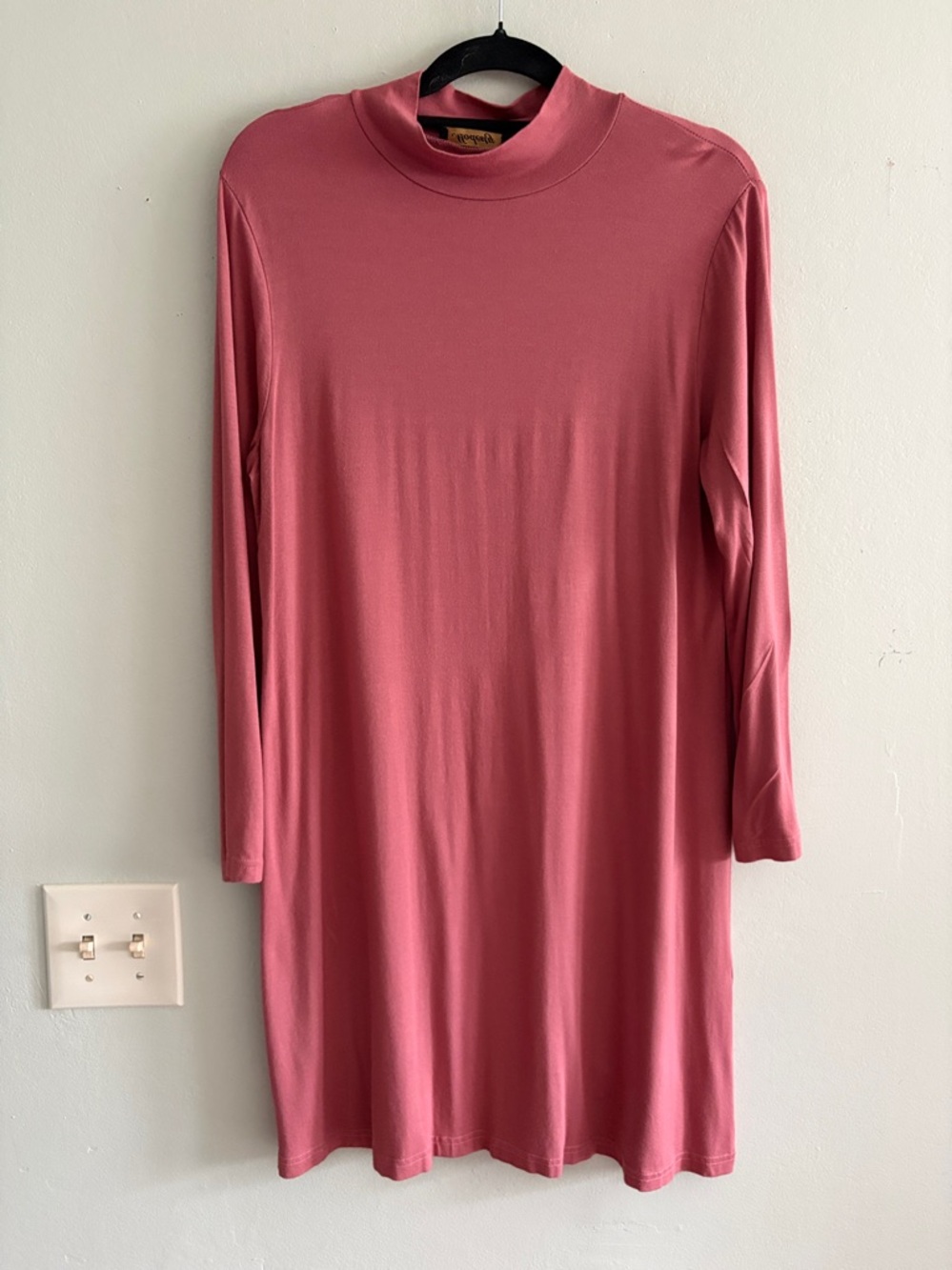 Modesty rose long sleeve swing dress 44